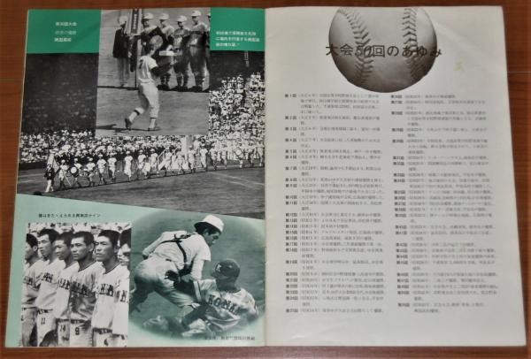 映画パンフレット 第50回全国高校野球選手権記念大会 青春 (総