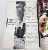 毎日グラフ　増刊 鉄道100年　汽笛一声からひかり号まで/旧満鉄の特急 あじあ号/ヨーロッパ汽車の旅/蒸気機関車リスト　1968 5/31号