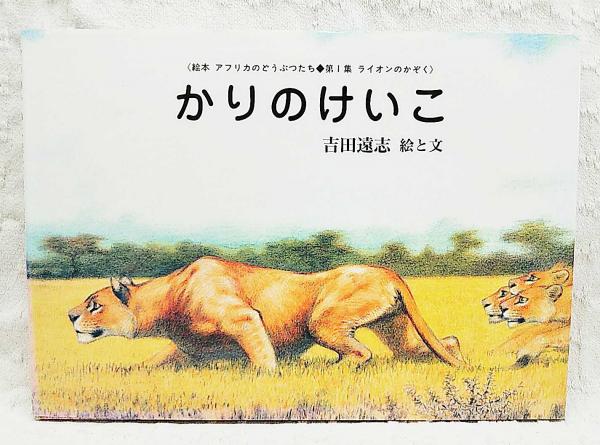 2024-25 秋冬新作  ハイブランドの かりのけいこ : ライオンのかぞく(吉田遠志 絵と文) / ぶっ 絵本・児童書