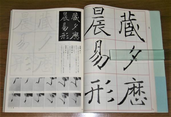 雁塔聖教序 書道技法講座14 楷書・褚遂良(余雪曼・編) / 古本、中古本 