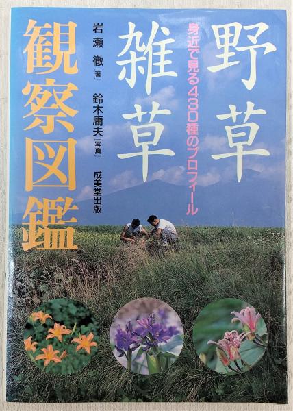 野草・雑草観察図鑑 : 身近で見る430種のプロフィール(岩瀬徹 著 