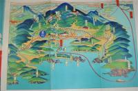鳥瞰図　「高知遊覧案内」　