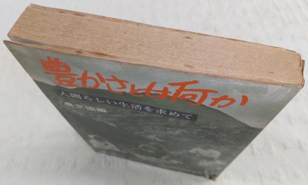 豊かさとは何か : 人間らしい生活を求めて(農文協 編) / ぶっ
