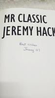 MR CLASSIC JEREMY HACKETT : ミスタークラシック ジェレミー・ハケット 署名入り