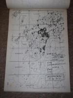 (コピー製本？)日本の地震震度調査図　全4冊　①明治18年～明治44年　②明治45・大正1年～大正15年　③昭和2年～昭和34年　④昭和35年～昭和59年