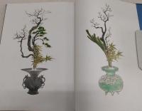 松竹梅図  : 池坊