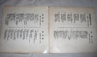レコード　旧制高知高等学校寮歌集　全4曲　(高知高等学校々歌/寮歌/慕南歌/豪気節)　合唱・旧制高知高等学校同窓生有志