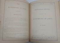 日本蝶類圖説(日本蝶類圖譜)：Rhopalocera nihonica : a description of the butterflies of Japan　(1886-1889)