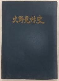 大野見村史　(高知県)
