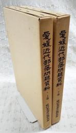 愛媛近代部落問題資料　上下巻　（2冊セット）