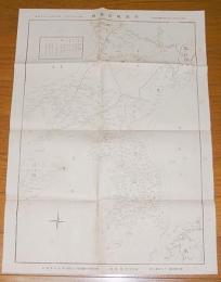 日露戦局地図　(明治37年3月20日)　新土佐新聞附録