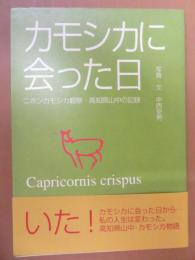 カモシカに会った日 : ニホンカモシカ観察・高知県山中の記録