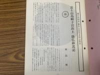 山村民俗の会 あしなか 第194号 富士山出土 一富士山烏帽子岩出土掛仏移送記・ 掛仏五百年 岡田 博 目誌上再会 富士山頂より出土の掛仏について 遠藤秀男 汽車を待つ間の道祖神調査のすすめ 胡桃沢友男