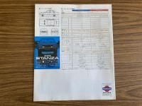 ニッサン・スタンザ　カスタム/スポーティ　日産自動車　パンフレット 旧車カタログ