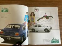 昭和51年 トヨタスターレット KP51系 パンフレット 旧車カタログ