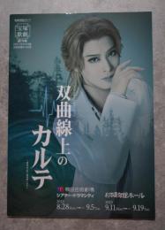宝塚歌劇 雪組 シアター・ドラマシティ公演/日本青年館ホール公演/ ミュージカル・プレイ 双曲線上のカルテ ～渡辺淳一作「無形燈」より～　<パンフレット>