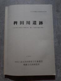 稗田川遺跡 ―北九州市小倉南区大字横代所在 縄文～古墳時代遺跡の調査― 北九州市埋蔵文化財調査報告第17集