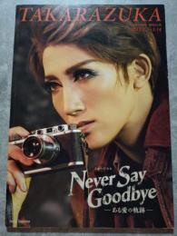 宝塚歌劇 宙組公演 ミュージカル Never Say Goodbye ―ある愛の軌跡― 阪急阪神東宝グループ ＜パンフレット＞