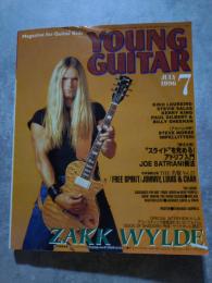 ヤング・ギター YOUNG GUITAR 1996年7月号 本誌独占：ザック・ワイルド/アルバム奏法分析 スティーヴ・モーズ,インぺりテリ/スライドを究める/ [付録 音楽学校の本 付き]
