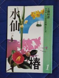 花材別いけばな作例シリーズ1　水仙　椿