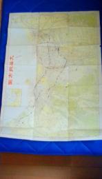 大福岡市図と大福岡市眺望図