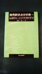 販売訴求点分析表による生産財セールスの科学的手法