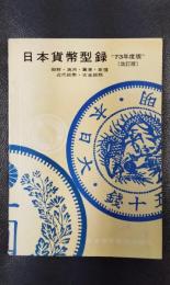 日本貨幣型録　朝鮮・満州・冀東・蒙疆　近代紙幣・古金銀類　1973年版（改訂版）