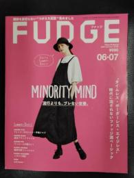 FUDGE (ファッジ)　2020年　6-7月号　vol.204　MIORITY MIND　流行よりも、ブレない定番。