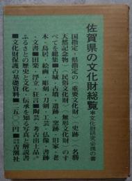 佐賀県の文化財総覧 文化財研究必携の書
