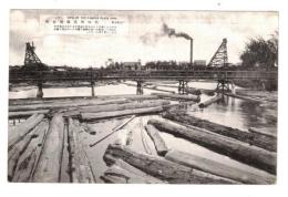 台湾　嘉義名勝　営林所嘉義製材所　絵葉書　1枚