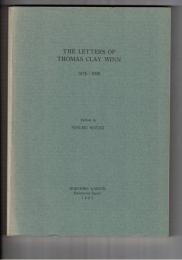 THE LETTERS OF THOMAS CLAY WINN