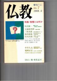 季刊　仏教　　７号　特集智慧とは何か