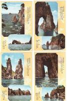 絵葉書　青海島景勝　8枚　長門
