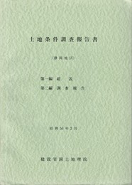 土地条件調査報告書　静岡地区
