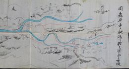 筑前国岡森井手水障村々図面之大概