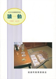 文化財調査研究誌　波動 ３