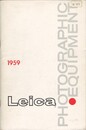 leica 1959　Photographic Equipment