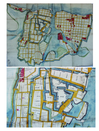 小倉城下絵図