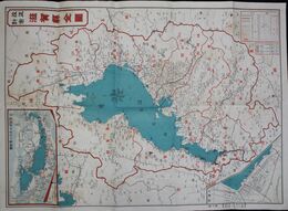 改正新案滋賀県全図