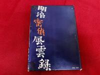 長篇小説　焔と氷　明治密偵風雲録