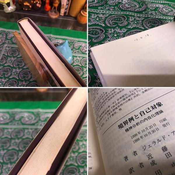 境界例と自己対象―精神分析の内在化理論 境界例と自己対象 精神分析の内在化理論 （1998年） ☆画像7枚 ご参照