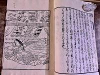 御雛型萬女集　（小袖模様の雛形本）　杉村治兵衛画か　天和初年か　会報付　稀書複製会　米山堂　（昭和10年）　★画像7枚　ご参照くださいませ