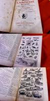 【1921年 洋書 仏語 新ラルース図解小辞典】 PETIT LAROUSSE ILLUSTRE NOUVEAU DICTIONNAIRE ENCYCLOPEDIQUE CLAUDE AUGE 5800GRAVURES 130TABLEAUX 120CARTES LIBRAIRIE LAROUSSE PARIS （1921年）★画像7枚　ご参照くださいませ
