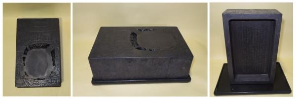 端渓硯 書道用品 中国美術 蘭亭硯 何其仁作 美術品