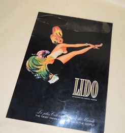 LIDO　The most famous nigthClub in the world　（パンフ）