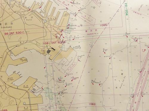 世界測地系加刷海図 東京湾中部 / 古本、中古本、古書籍の通販は「日本