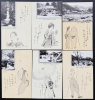 （岐阜県高山線）下呂温泉名勝　絵葉書6枚