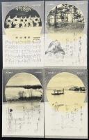 加賀　片山津温泉　絵葉書4枚