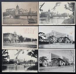 大阪府庁　絵葉書6枚