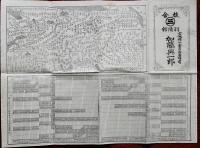 汽車発着時刻賃金表（上野青森間・上野仙台間など明治32年改正）鉄道線路略図